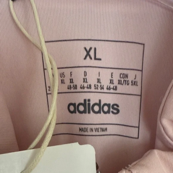 NWT ADIDAS go to golf Pink Quilted Jacket retail &150 - Picture 9 of 11